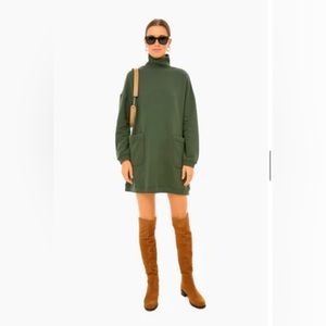 Tuckernuck Green Sweatshirt Dress - Large